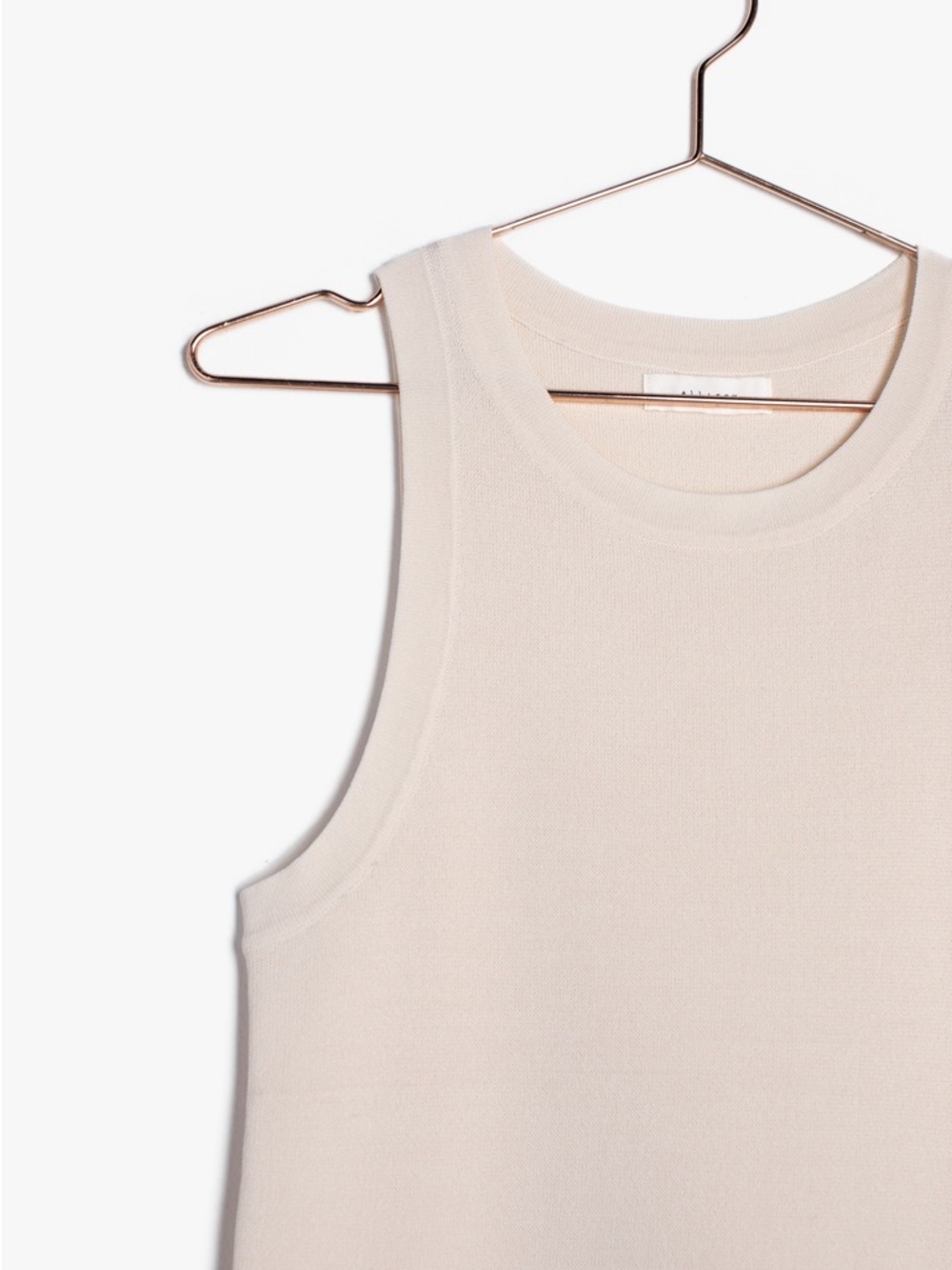 All Row Signy Top - Bone